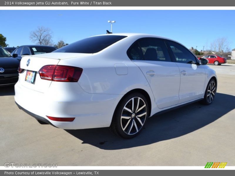 Pure White / Titan Black 2014 Volkswagen Jetta GLI Autobahn
