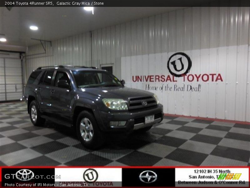 Galactic Gray Mica / Stone 2004 Toyota 4Runner SR5