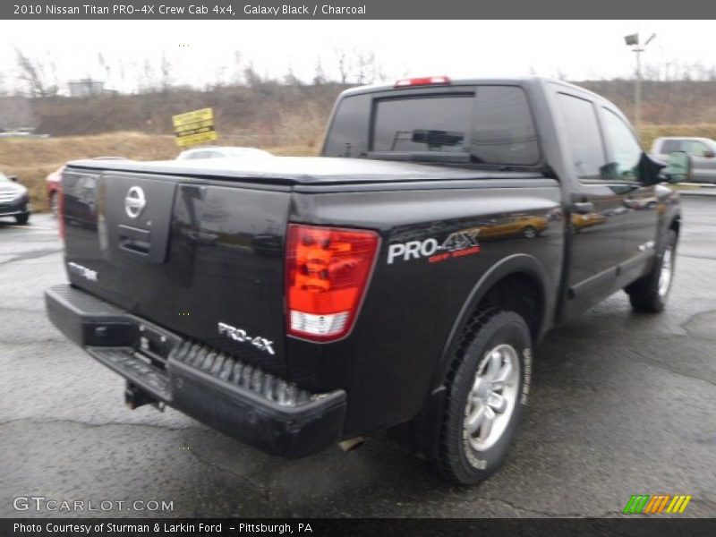 Galaxy Black / Charcoal 2010 Nissan Titan PRO-4X Crew Cab 4x4