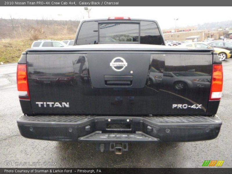 Galaxy Black / Charcoal 2010 Nissan Titan PRO-4X Crew Cab 4x4
