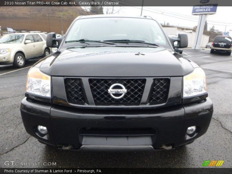 Galaxy Black / Charcoal 2010 Nissan Titan PRO-4X Crew Cab 4x4
