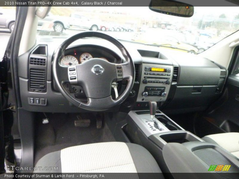 Galaxy Black / Charcoal 2010 Nissan Titan PRO-4X Crew Cab 4x4