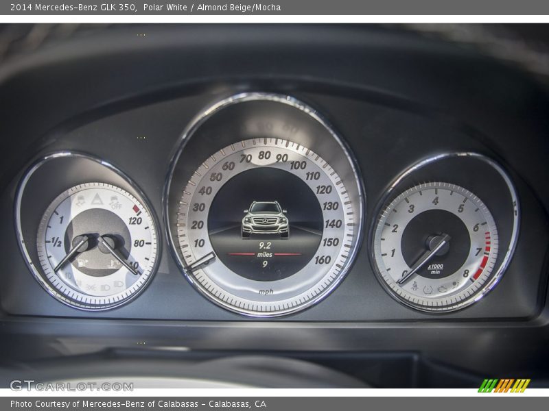 Polar White / Almond Beige/Mocha 2014 Mercedes-Benz GLK 350