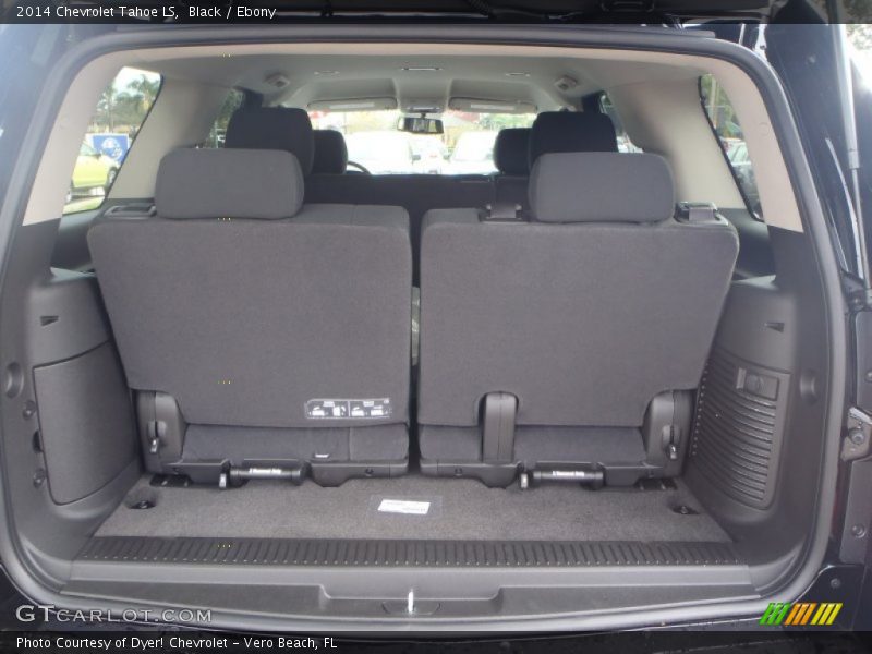  2014 Tahoe LS Trunk