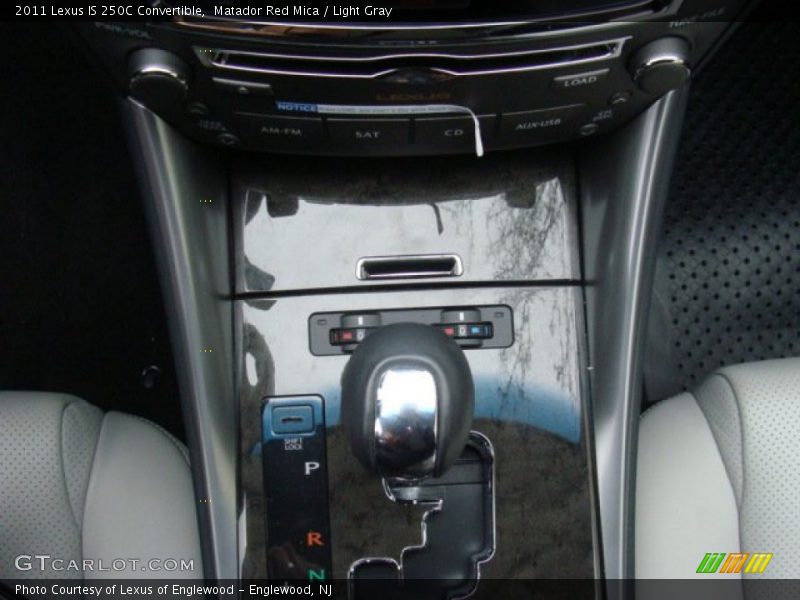 Matador Red Mica / Light Gray 2011 Lexus IS 250C Convertible