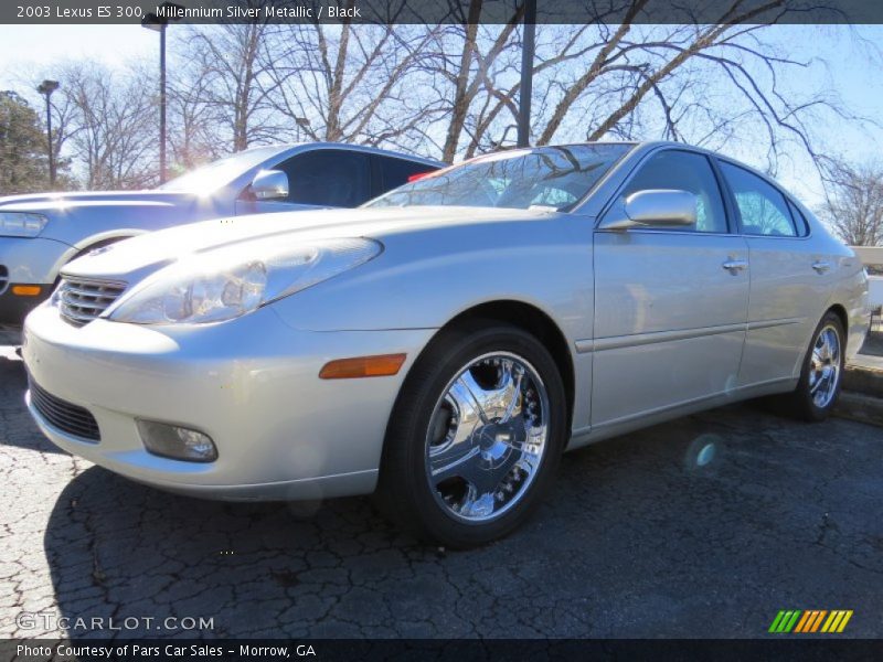 Millennium Silver Metallic / Black 2003 Lexus ES 300