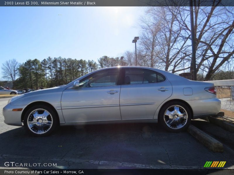 Millennium Silver Metallic / Black 2003 Lexus ES 300