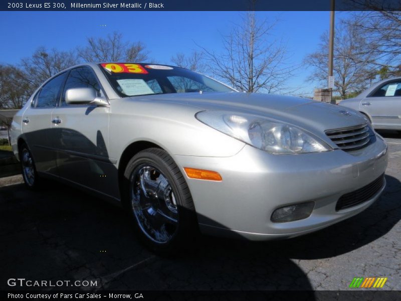 Millennium Silver Metallic / Black 2003 Lexus ES 300