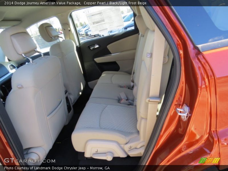 Copper Pearl / Black/Light Frost Beige 2014 Dodge Journey Amercian Value Package