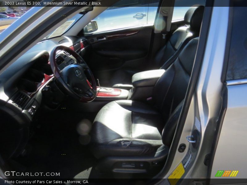 Millennium Silver Metallic / Black 2003 Lexus ES 300