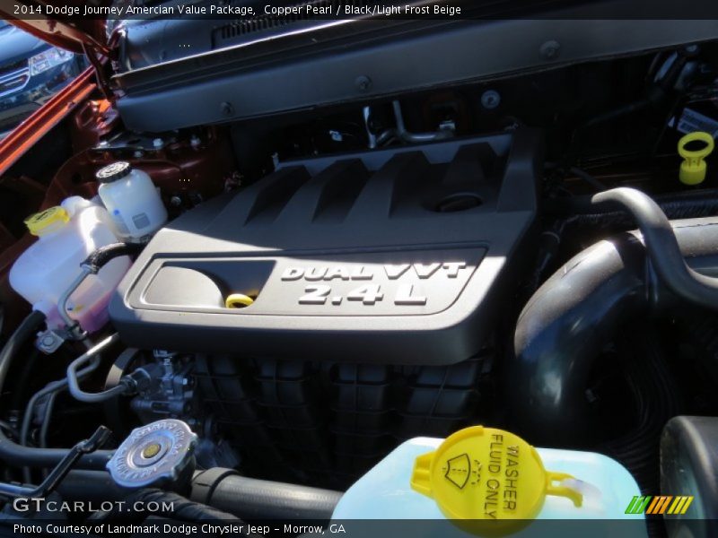 Copper Pearl / Black/Light Frost Beige 2014 Dodge Journey Amercian Value Package