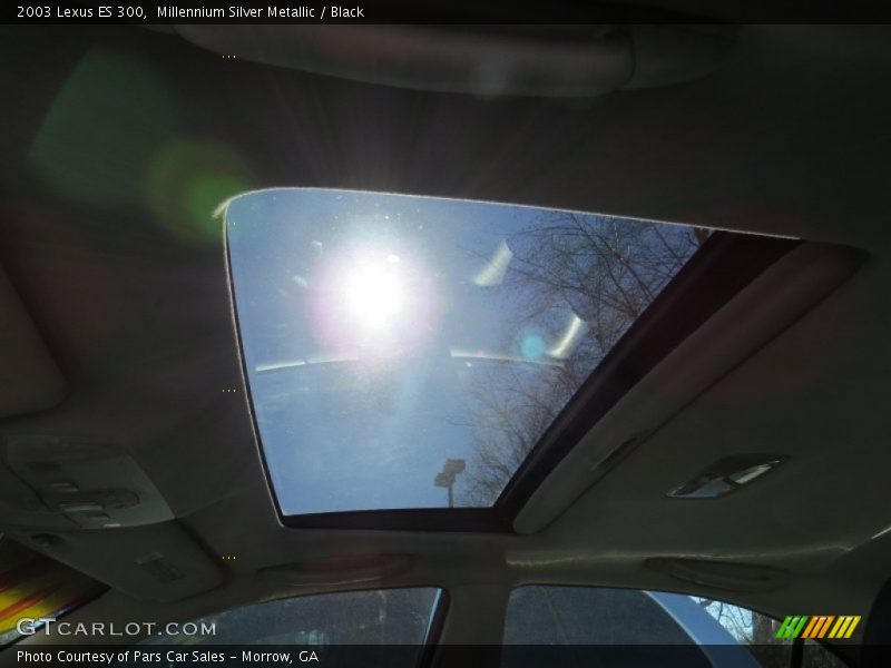 Millennium Silver Metallic / Black 2003 Lexus ES 300