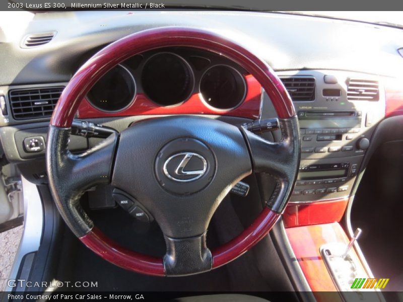 Millennium Silver Metallic / Black 2003 Lexus ES 300