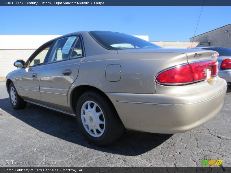 Light Sandrift Metallic / Taupe 2001 Buick Century Custom