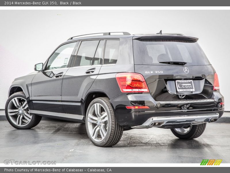 Black / Black 2014 Mercedes-Benz GLK 350