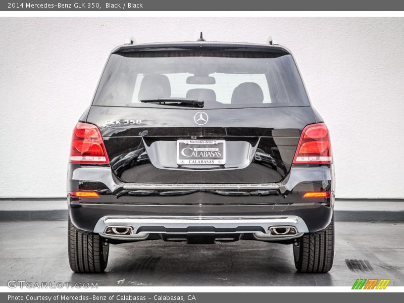 Black / Black 2014 Mercedes-Benz GLK 350