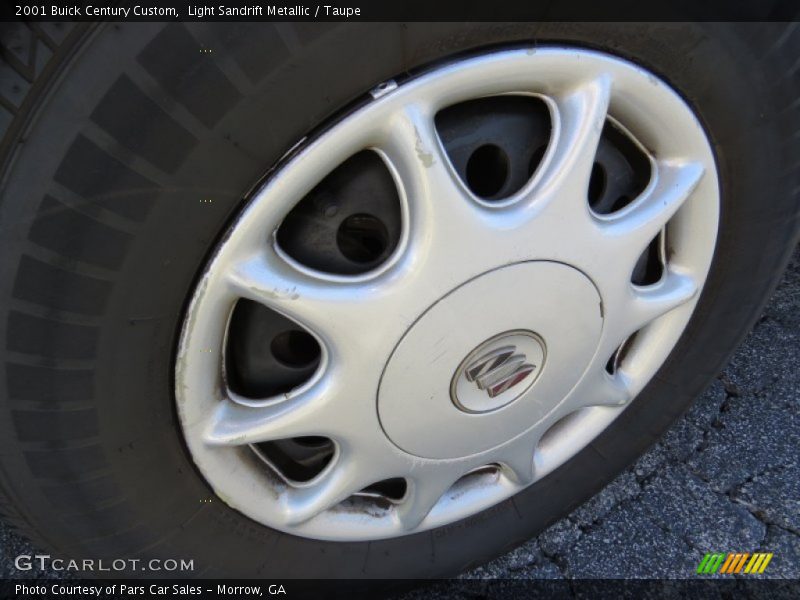 Light Sandrift Metallic / Taupe 2001 Buick Century Custom