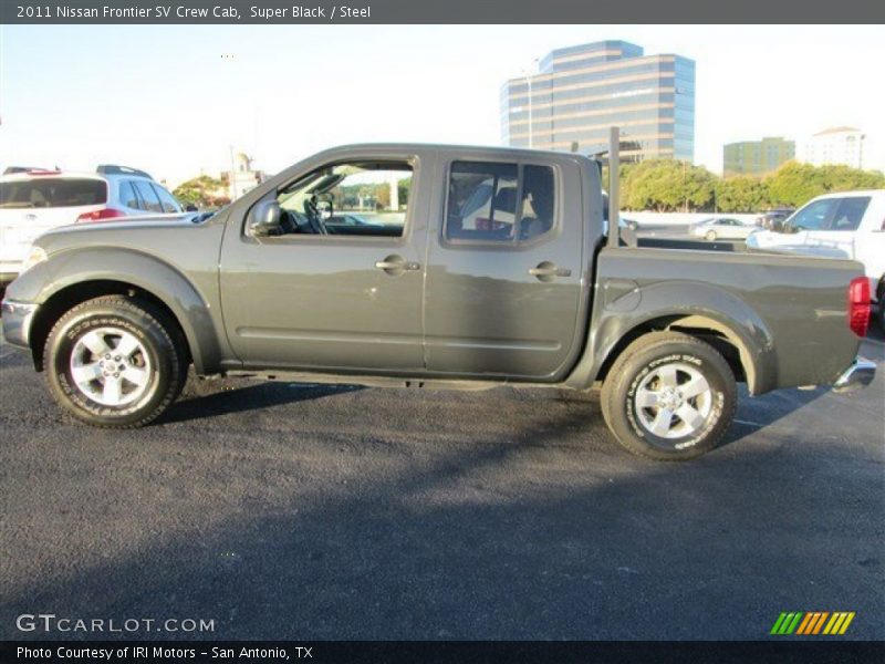 Super Black / Steel 2011 Nissan Frontier SV Crew Cab