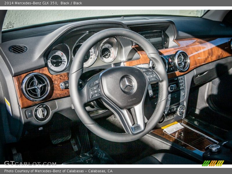 Black / Black 2014 Mercedes-Benz GLK 350
