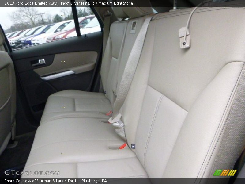 Ingot Silver Metallic / Medium Light Stone 2013 Ford Edge Limited AWD