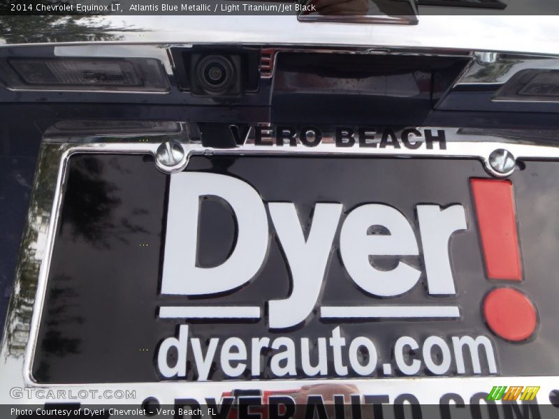 Atlantis Blue Metallic / Light Titanium/Jet Black 2014 Chevrolet Equinox LT