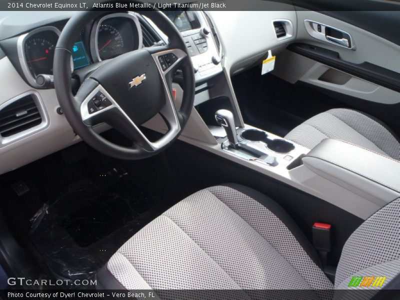  2014 Equinox LT Light Titanium/Jet Black Interior