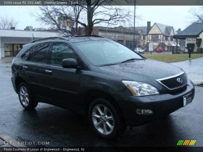 Smokey Granite / Black 2009 Lexus RX 350 AWD