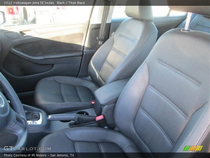 Black / Titan Black 2012 Volkswagen Jetta SE Sedan