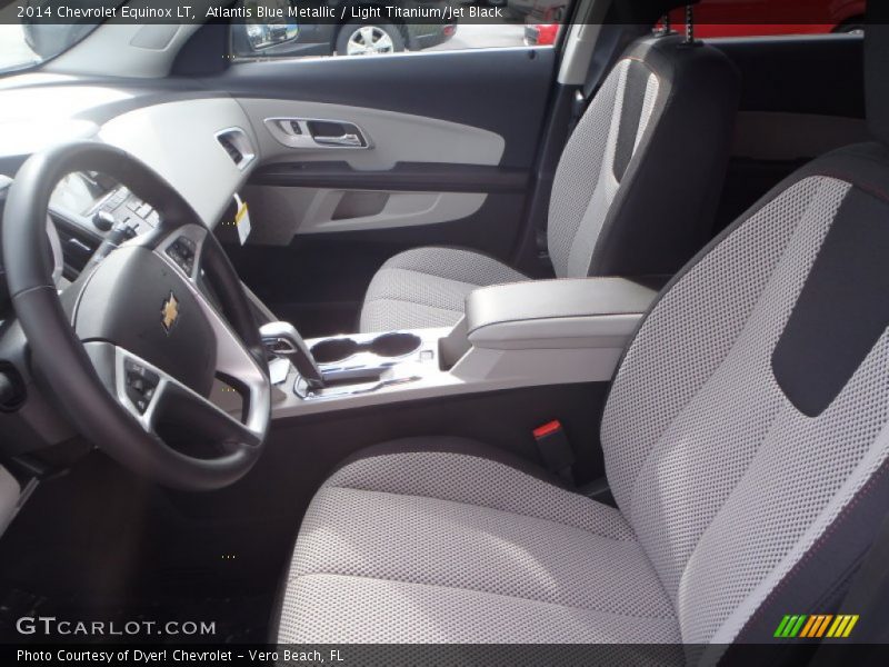 Front Seat of 2014 Equinox LT