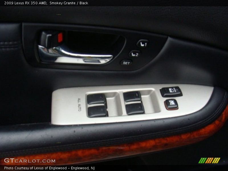 Smokey Granite / Black 2009 Lexus RX 350 AWD