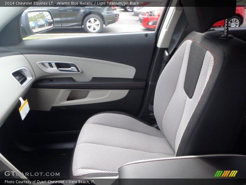 Atlantis Blue Metallic / Light Titanium/Jet Black 2014 Chevrolet Equinox LT