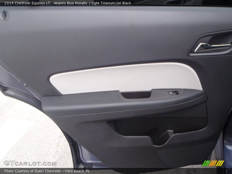 Atlantis Blue Metallic / Light Titanium/Jet Black 2014 Chevrolet Equinox LT