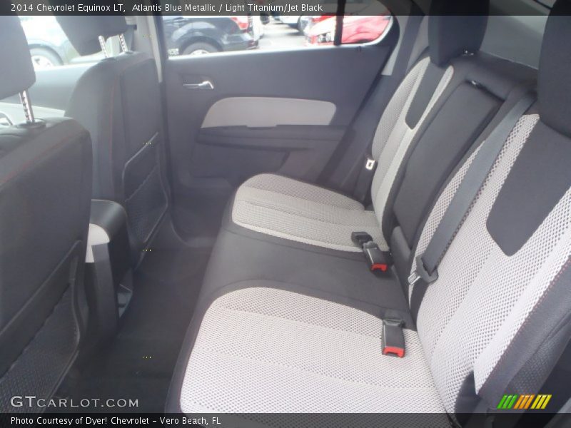 Atlantis Blue Metallic / Light Titanium/Jet Black 2014 Chevrolet Equinox LT