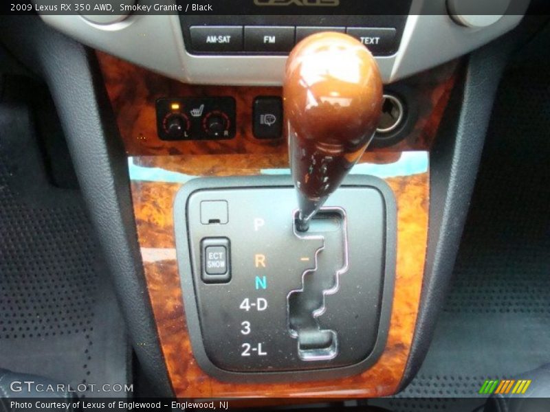 Smokey Granite / Black 2009 Lexus RX 350 AWD