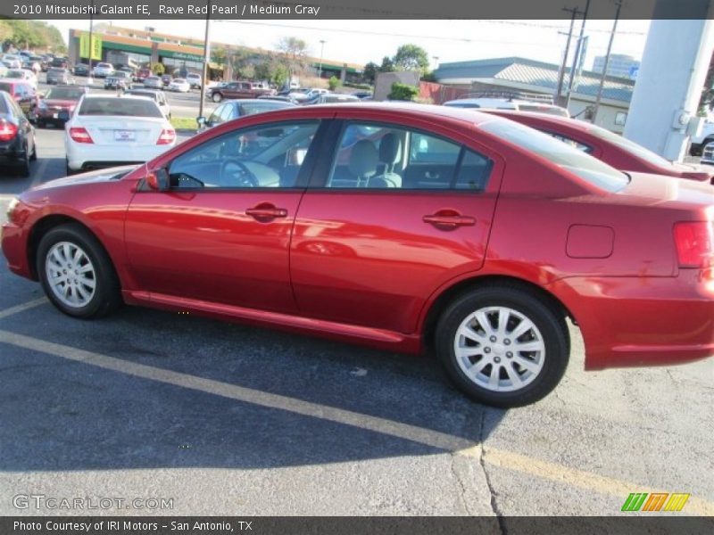 Rave Red Pearl / Medium Gray 2010 Mitsubishi Galant FE