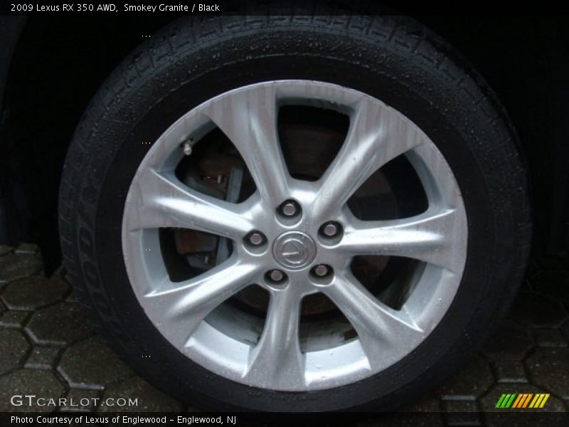 Smokey Granite / Black 2009 Lexus RX 350 AWD