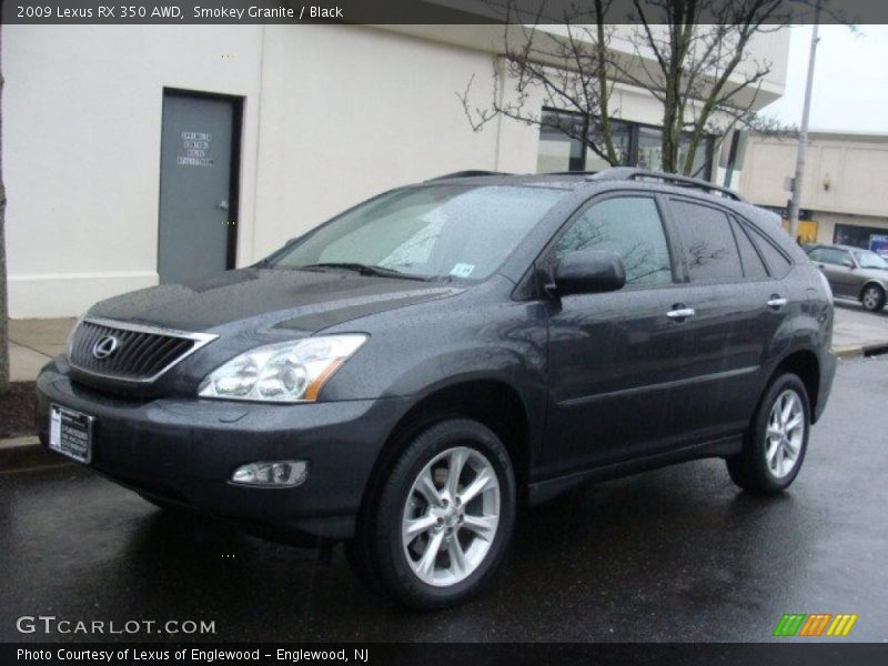 Smokey Granite / Black 2009 Lexus RX 350 AWD