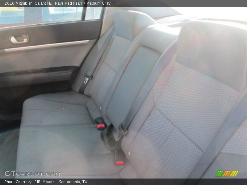 Rave Red Pearl / Medium Gray 2010 Mitsubishi Galant FE