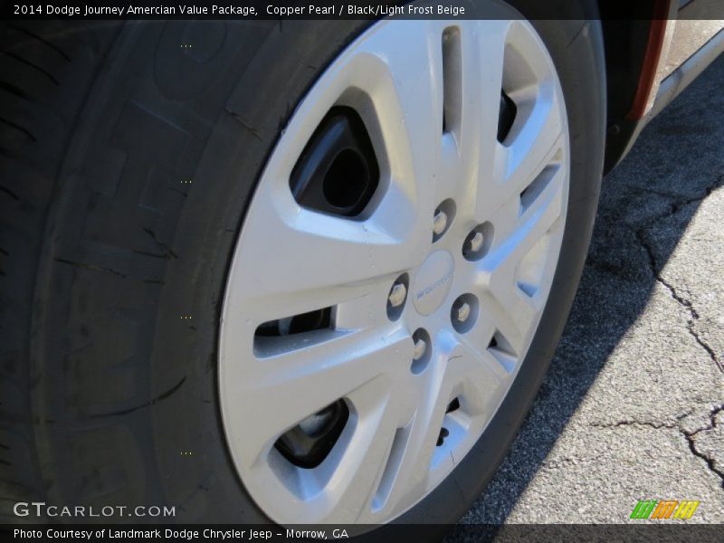 Copper Pearl / Black/Light Frost Beige 2014 Dodge Journey Amercian Value Package