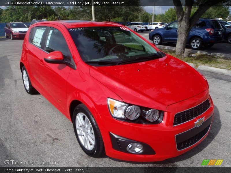 Front 3/4 View of 2014 Sonic LT Hatchback