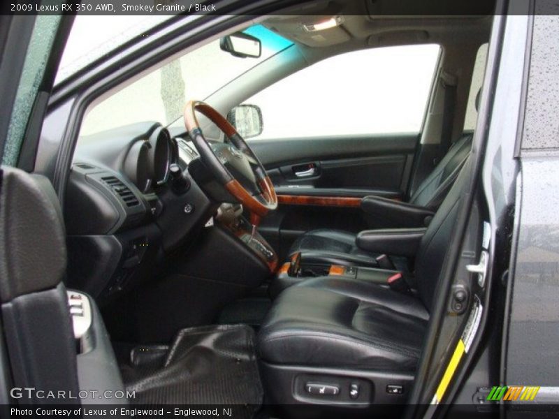 Smokey Granite / Black 2009 Lexus RX 350 AWD