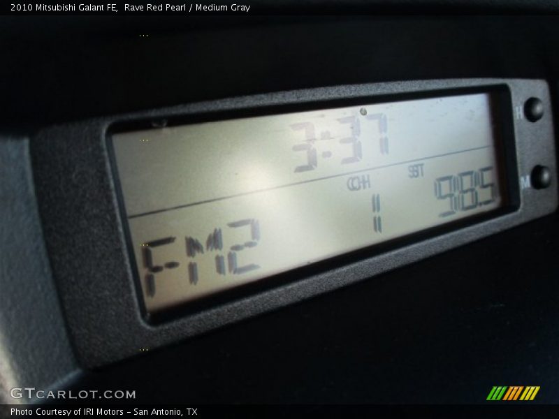 Rave Red Pearl / Medium Gray 2010 Mitsubishi Galant FE