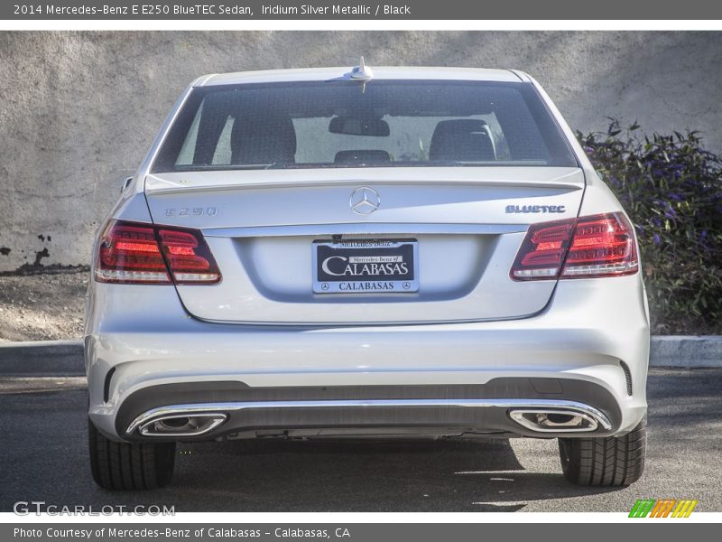 Iridium Silver Metallic / Black 2014 Mercedes-Benz E E250 BlueTEC Sedan