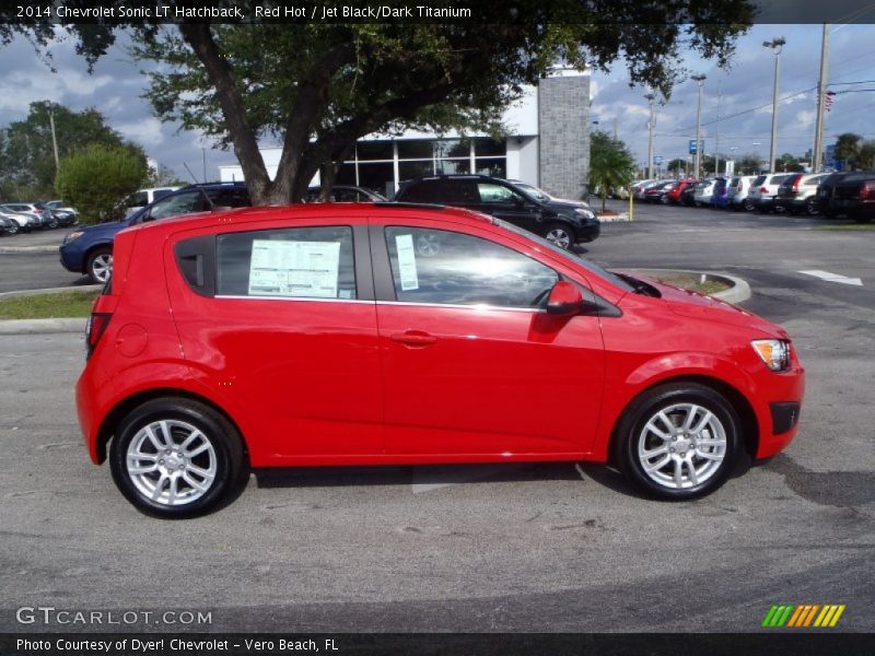  2014 Sonic LT Hatchback Red Hot