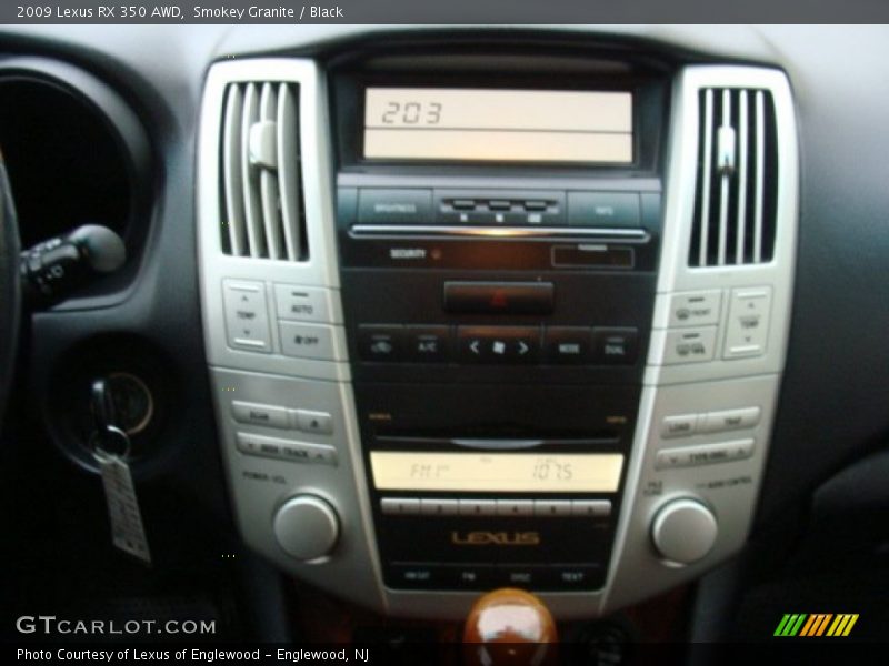 Smokey Granite / Black 2009 Lexus RX 350 AWD