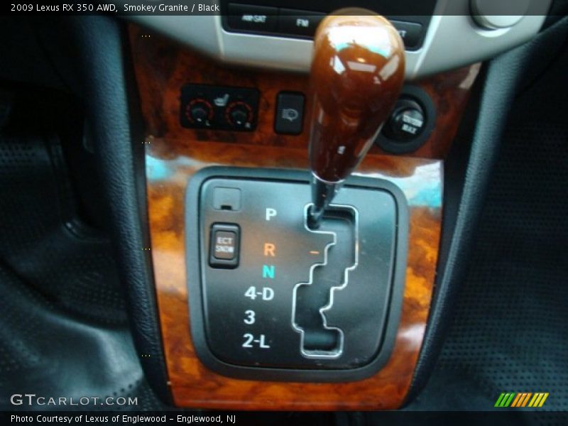 Smokey Granite / Black 2009 Lexus RX 350 AWD