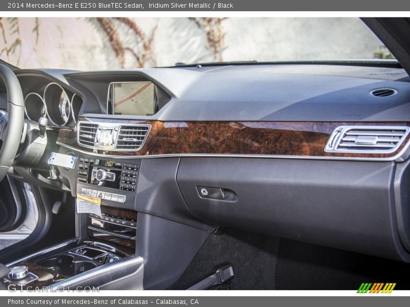 Iridium Silver Metallic / Black 2014 Mercedes-Benz E E250 BlueTEC Sedan