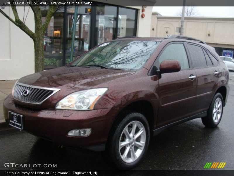 Brandywine Mica / Ivory 2008 Lexus RX 350 AWD