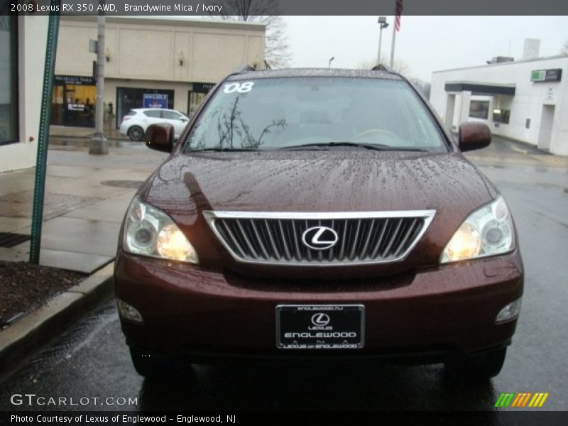 Brandywine Mica / Ivory 2008 Lexus RX 350 AWD