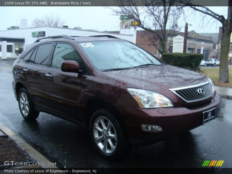 Brandywine Mica / Ivory 2008 Lexus RX 350 AWD
